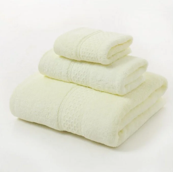 Super Absorbent Large  Perfect Towels 3 in 1 Set Soft Towel ( Combo Pack)