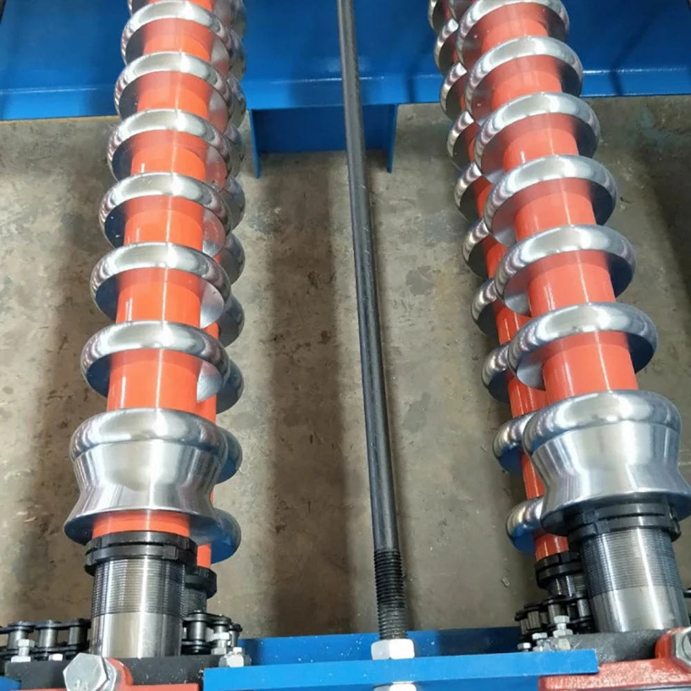 tile making machinery metal steel sheet roll roofing floor tile press glazed corrugated galvanized ceramic forming machine