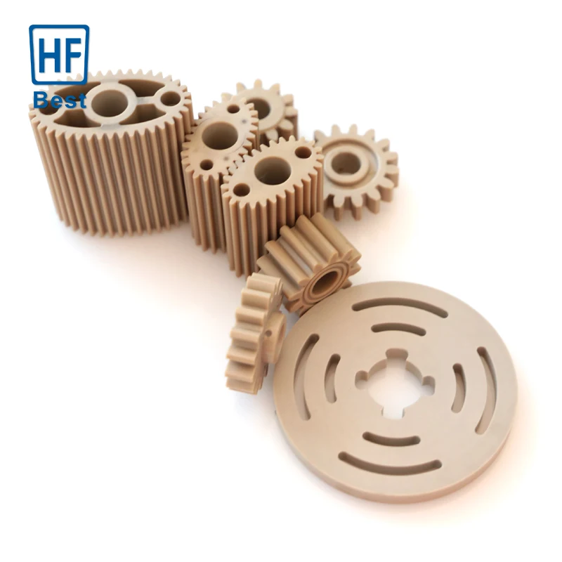 reliable factory supply good price custom bevel gear plastic nylon spur gear PPS wear gear