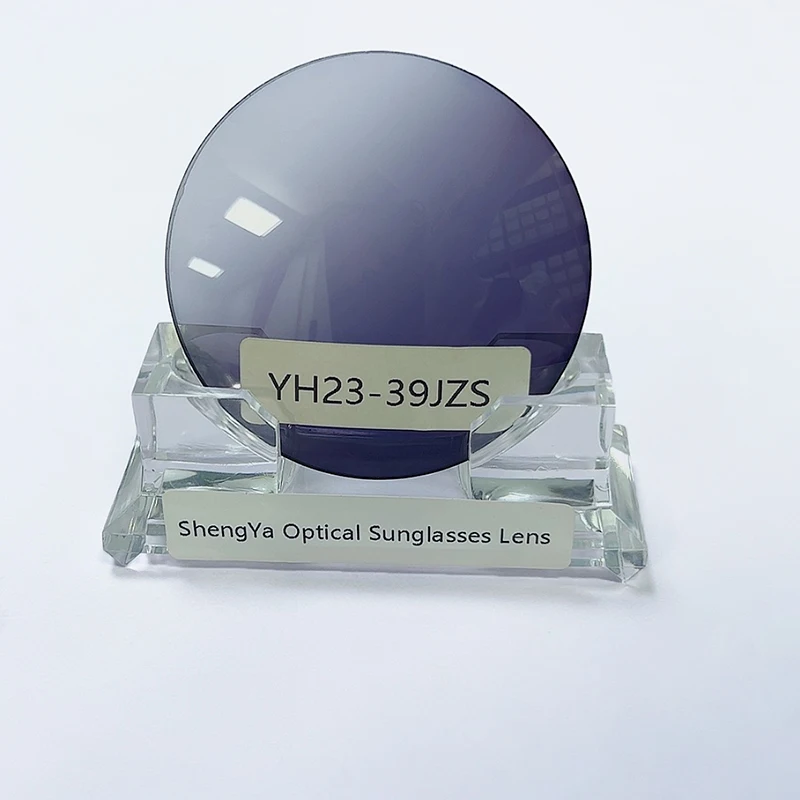Base 4 6 75mm 70mm Wholesale CR39 sunglasses lens UV400 polarized mirror ophthalmic tinted optical lenses optical lens