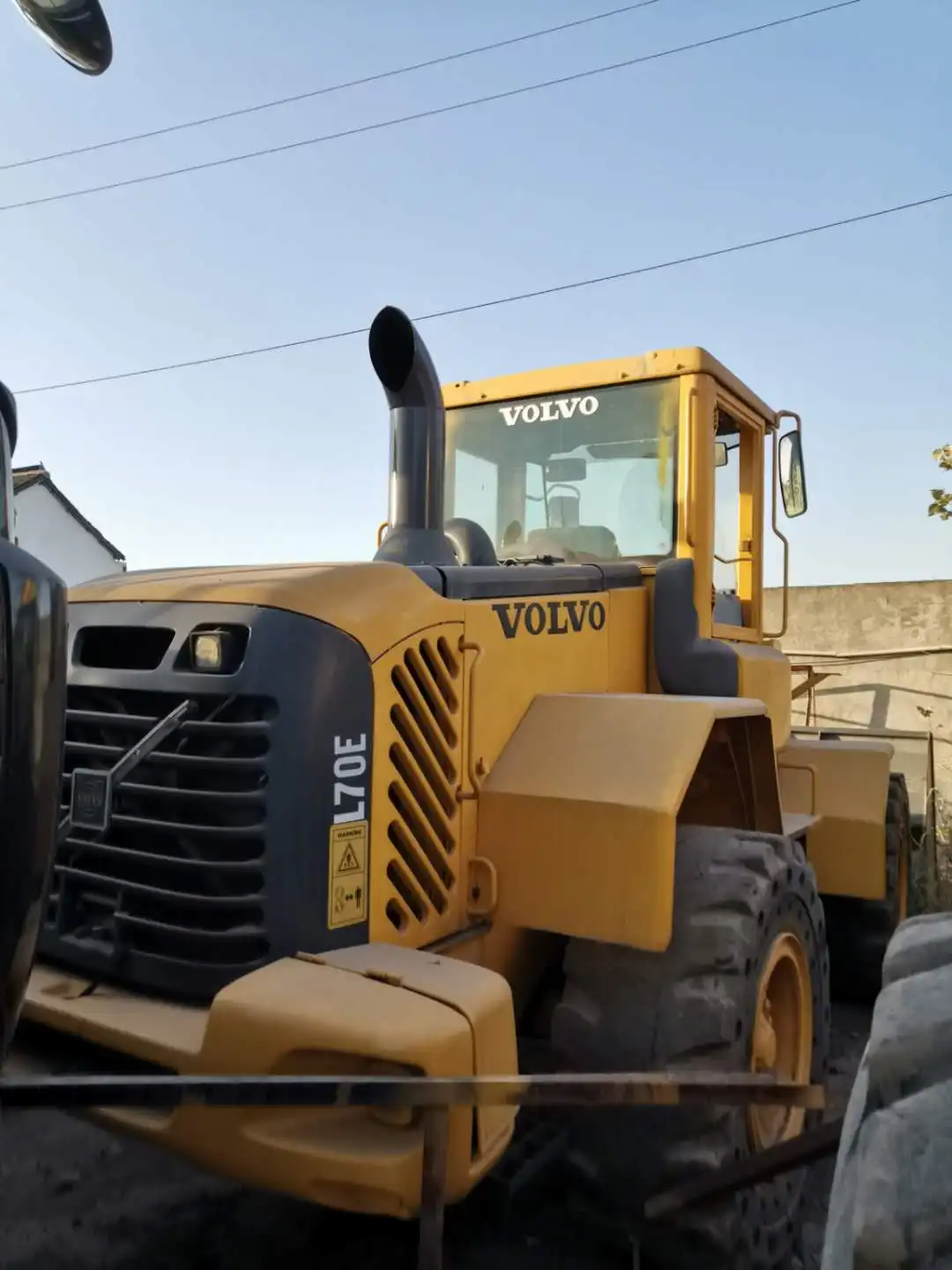 Hot sale hydraulic volvo L70E Wheel loader used wheel loader