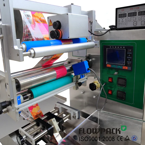 Горизонтальная автоматическая машина для упаковки мороженого Bafu