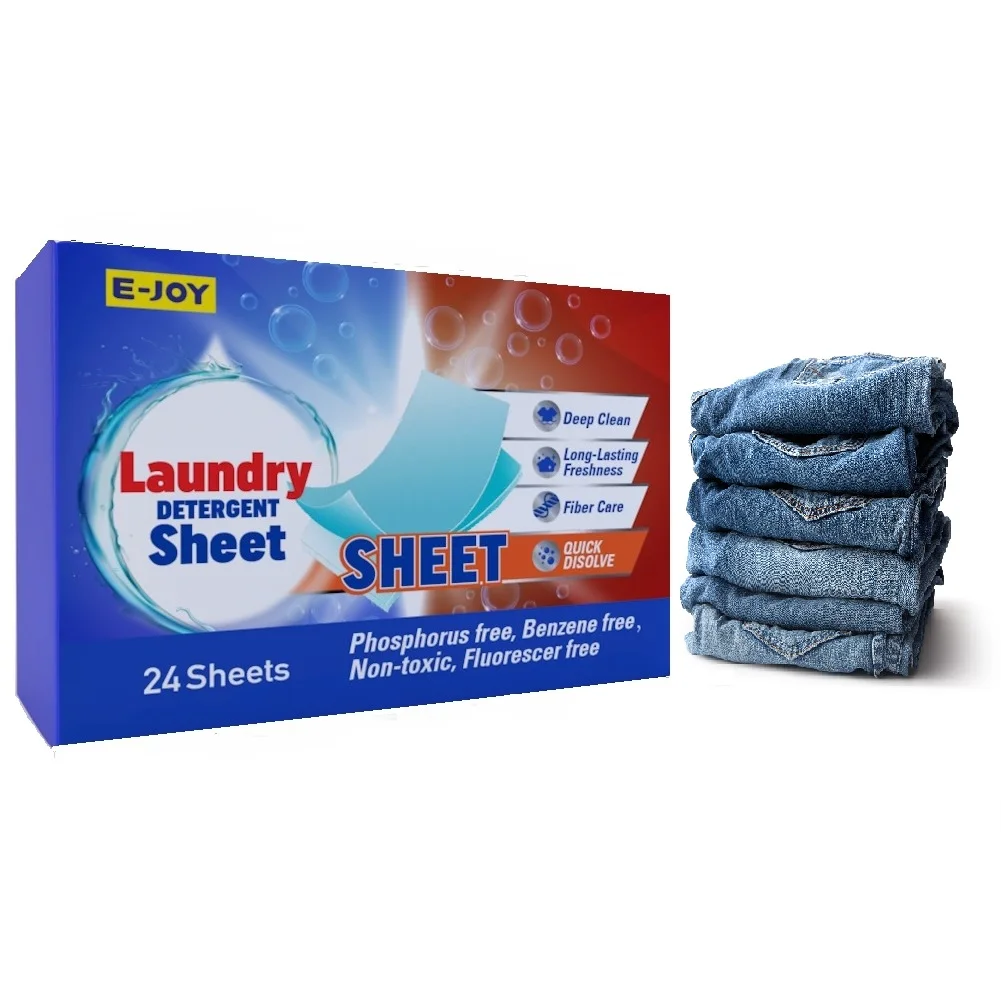 OEM ODM free sample dryer sheets private label laundry sheets cleaning products for household laundry tablets