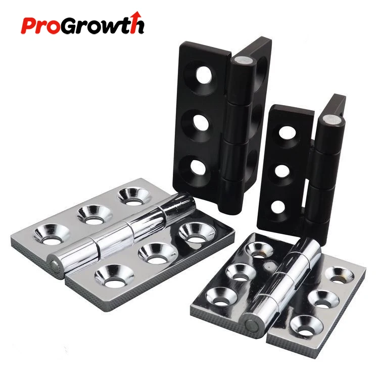 Manufacturer Wholesale 80*65 Zinc Alloy  Flush Hinge for Power Distribution Box Door Industrial Hardware