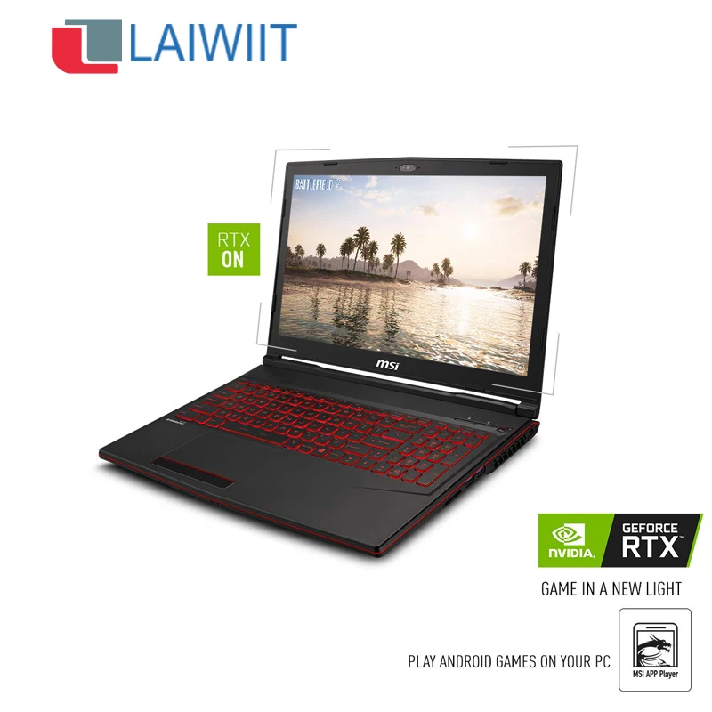  Игровой ноутбук LAIWIIT MSI 15 6 дюйма ГБ графика i7 8-го поколения игровой