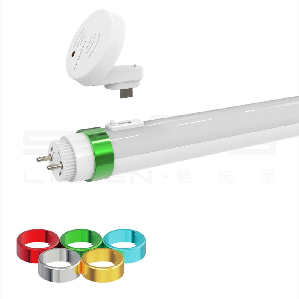 Normal and Plug&play Microwave Sensor 2 in 1 130LM/W 900MM T8 Flicker Free LED Tube light Plug and Play T8 Led Tube