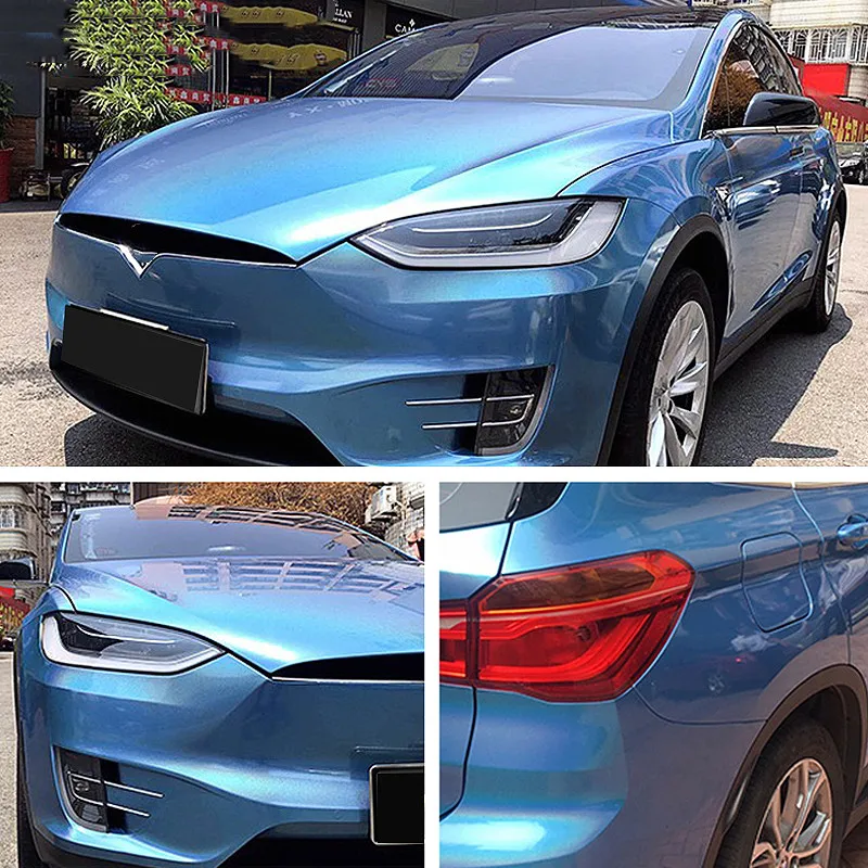 
Holographic Chrome Laser Rainbow Eco Solvent Large Format Inkjet Car Stickers Materials Pvc Self Adhesive Vinyl For Printing 