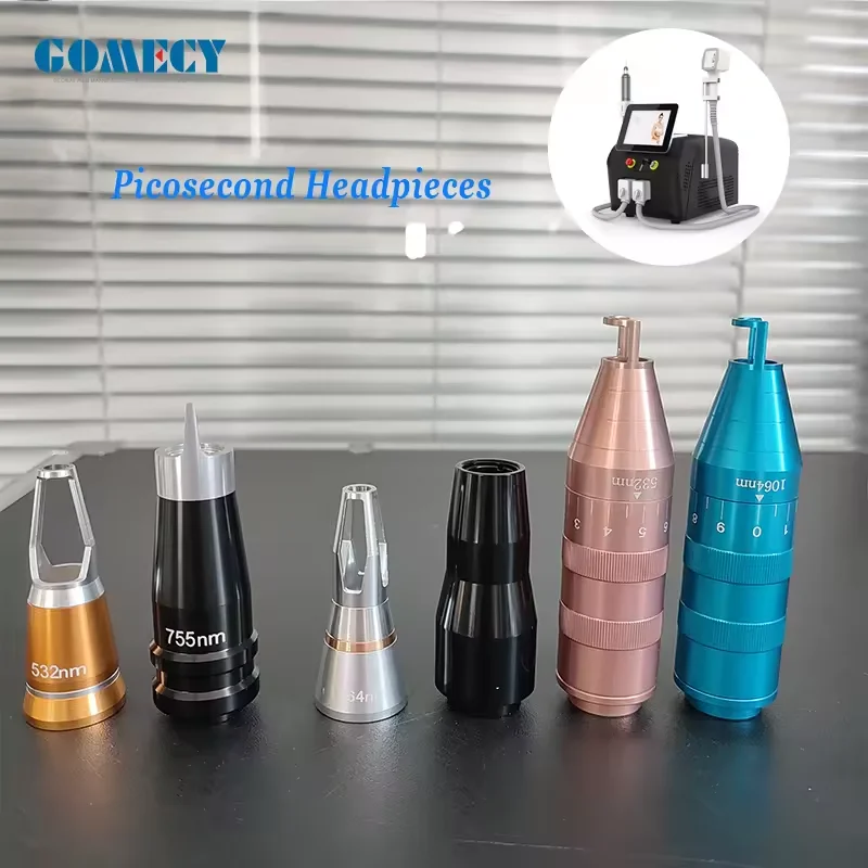 GOMECY Q-Switched Nd Yag Laser 755nm 808nm 1064nm Tattoo Spot Removal 10.4 inch TFT Screen Beauty Machine Portable