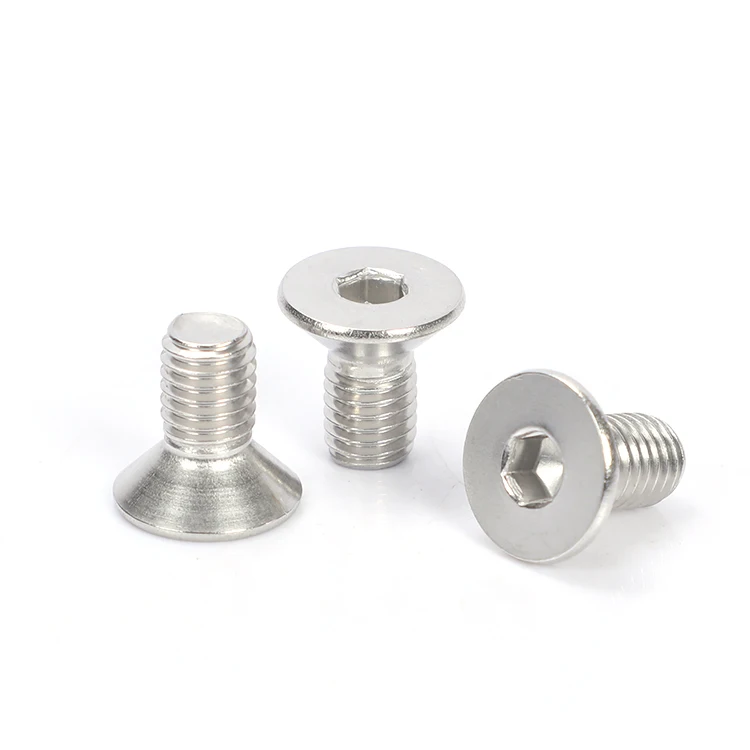 304 Stainless Steel Allen Wafer Ultra Low Head Screws Hex Socket Thin Head Screw Flat Head Hexagon Socket Machine Screw