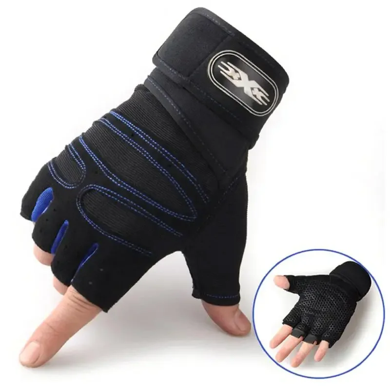Customized Logo Weightlifting Gloves For Gym Men Women Available Workout Fitness weight lifting Gym Gloves