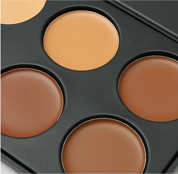 Wholesale private label 10 color concealer palette makeup contour palette face concealer Crulty-free
