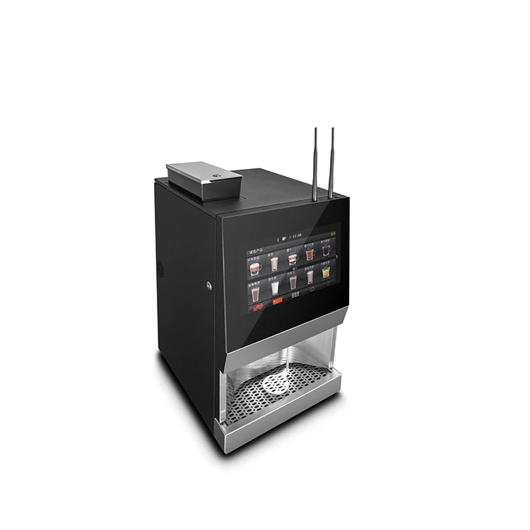 
New hi-tech home use ro system water purifier table-top bean coffee machine 