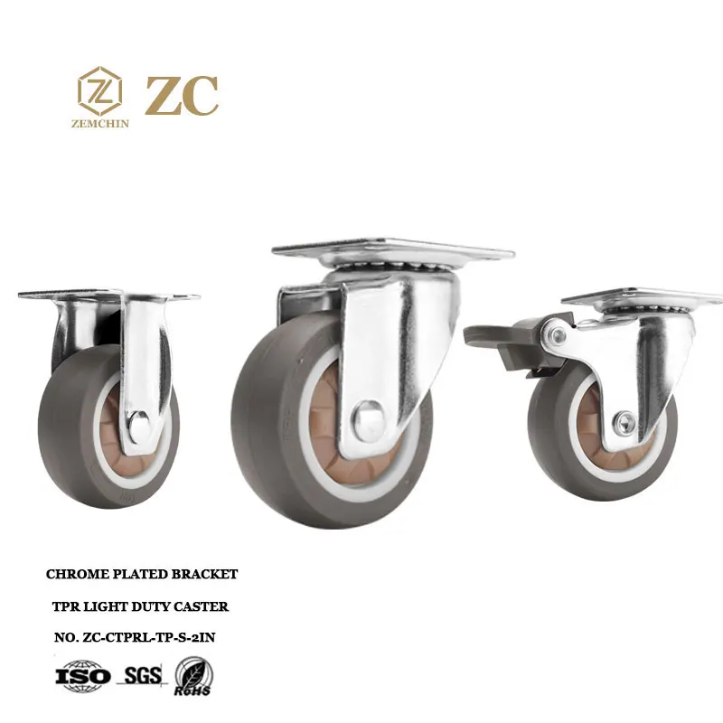 Customized professional Movers with Easy Locking Brake Mechanism and Quiet Operation Silent Swivel Brake Wheels