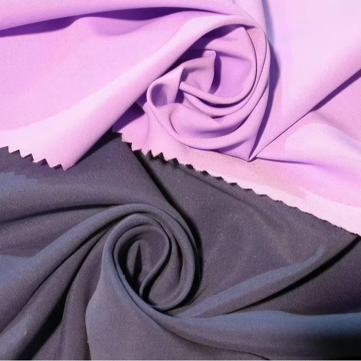 Biodegradable 100% PLA Spring Yarn-Woven Fabric Inexpensive Plain Dyed Skin-Friendly Lining for Dresses and Costumes