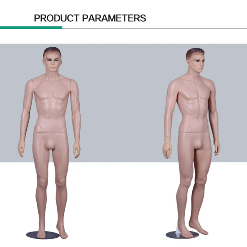 Sexy Cheap Realistic Male Full Body Mannequin With Make-up Face