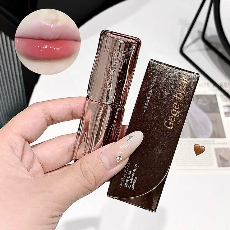 New Glossy Hydrating Lipstick Waterproof Long-Lasting Natural Moisturizing Lipstick