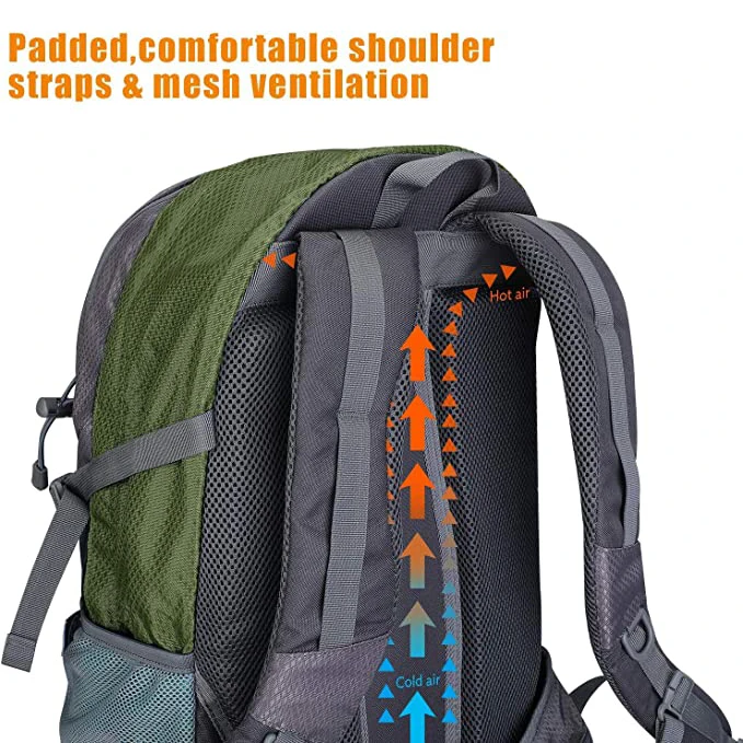 Легкий водонепроницаемый уличный рюкзак для походов альпинизма путешествий вместительный