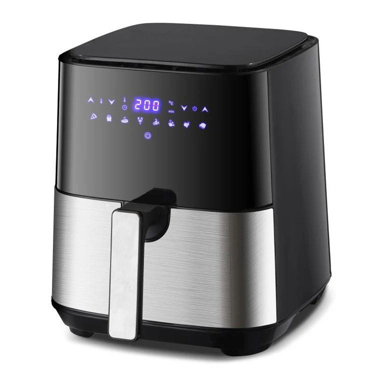 5L digital stainless steel air fryer