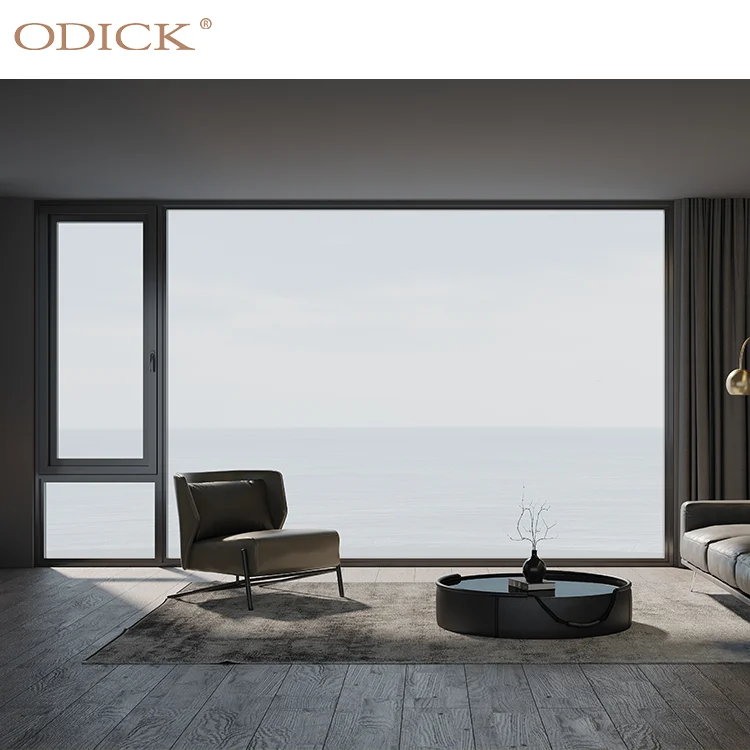 Australia Standard Seamless Welded New Processing Technology Modern Aluminium alloy Window Casement Window