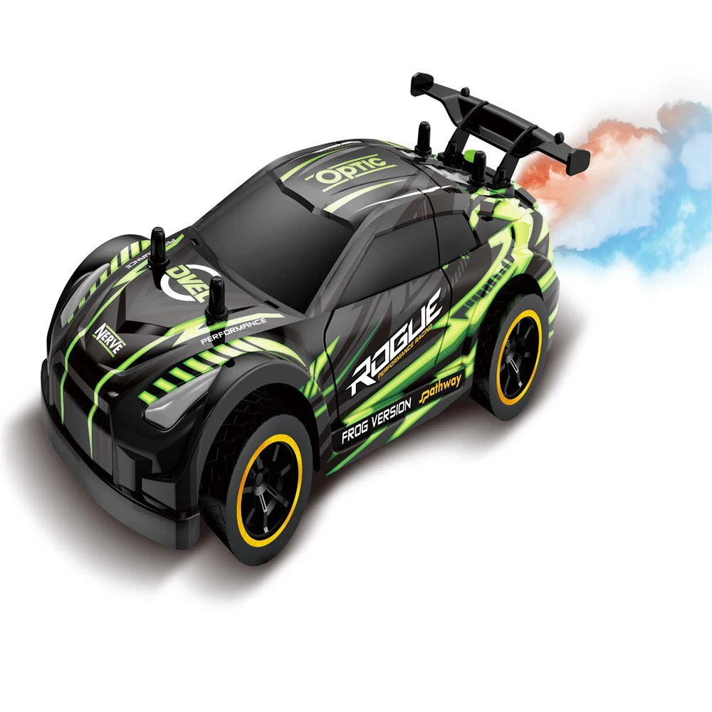 
High speed electric LED light race car remote control car drift car toy 