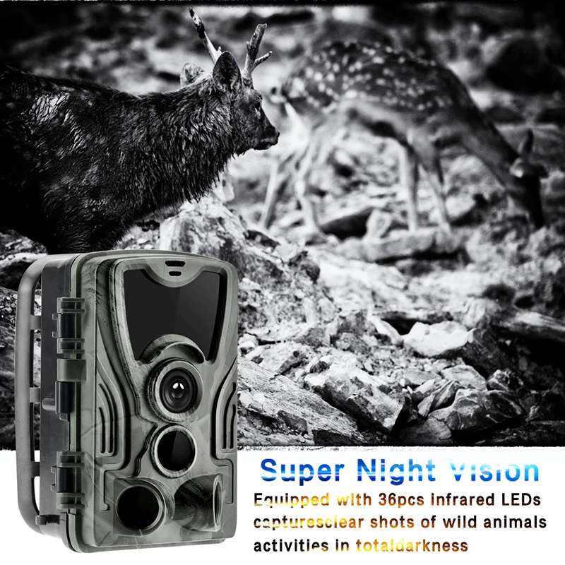 
IP65 Waterproof Hunting Camera Night Vision Forest Wildlife Hunting Trail Camera Photo Traps Camera Chasse Scouts 