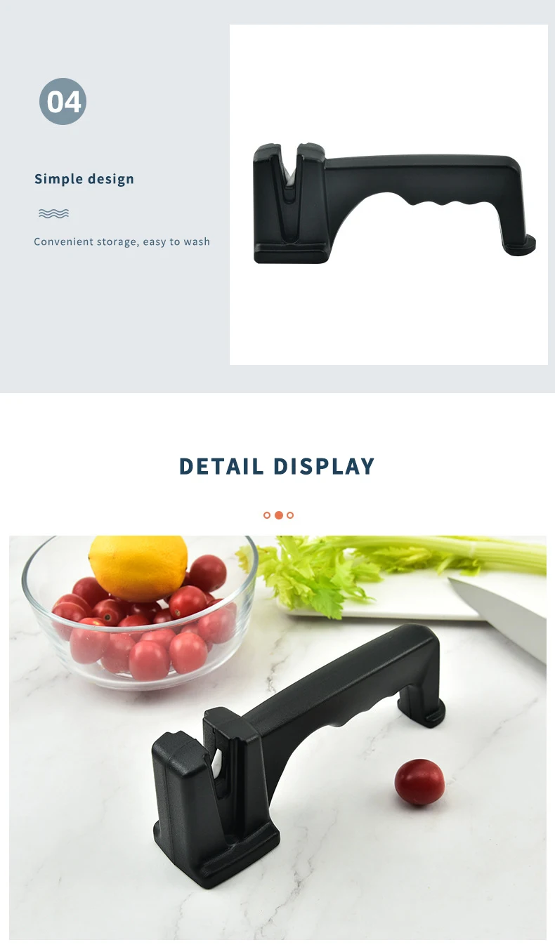 Multi-function Quick Knife Sharpen Tungsten Steel Handheld Knives Sharpener for Kitchen Knives Accessories Tools