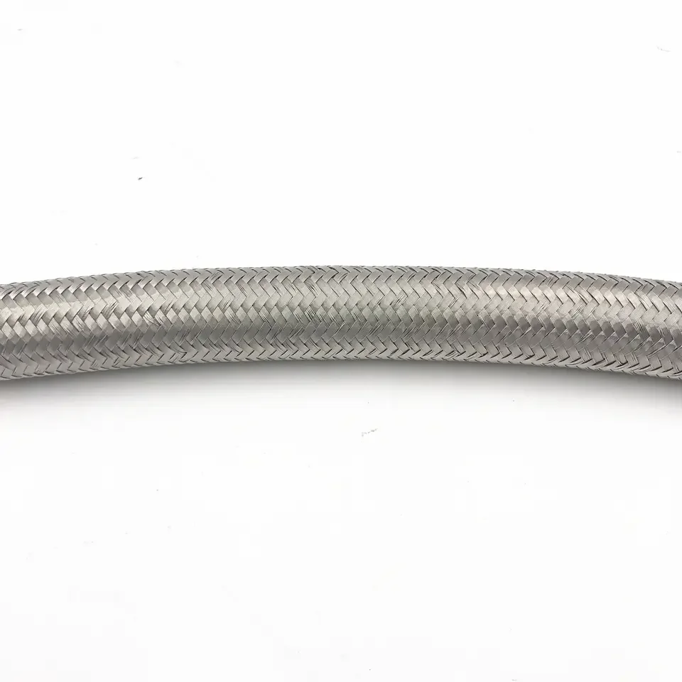 R14 Hose Durable High Temp Corrosion Resistance Ptfe Hose Flexible Ptfe Wire Braided Hose
