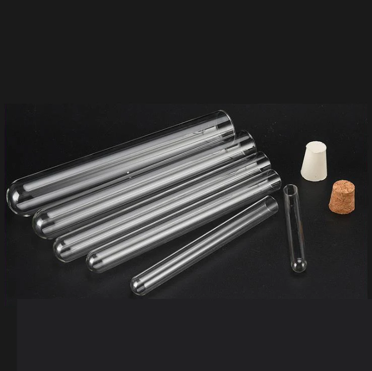 Wholesale Round Bottom Glass test tubes with cork