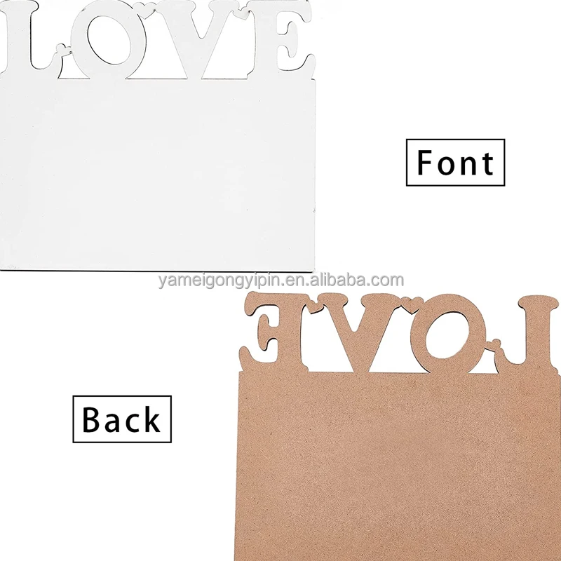 custom size picture frame natural mdf sublimation blanks wood picture frames wholesale