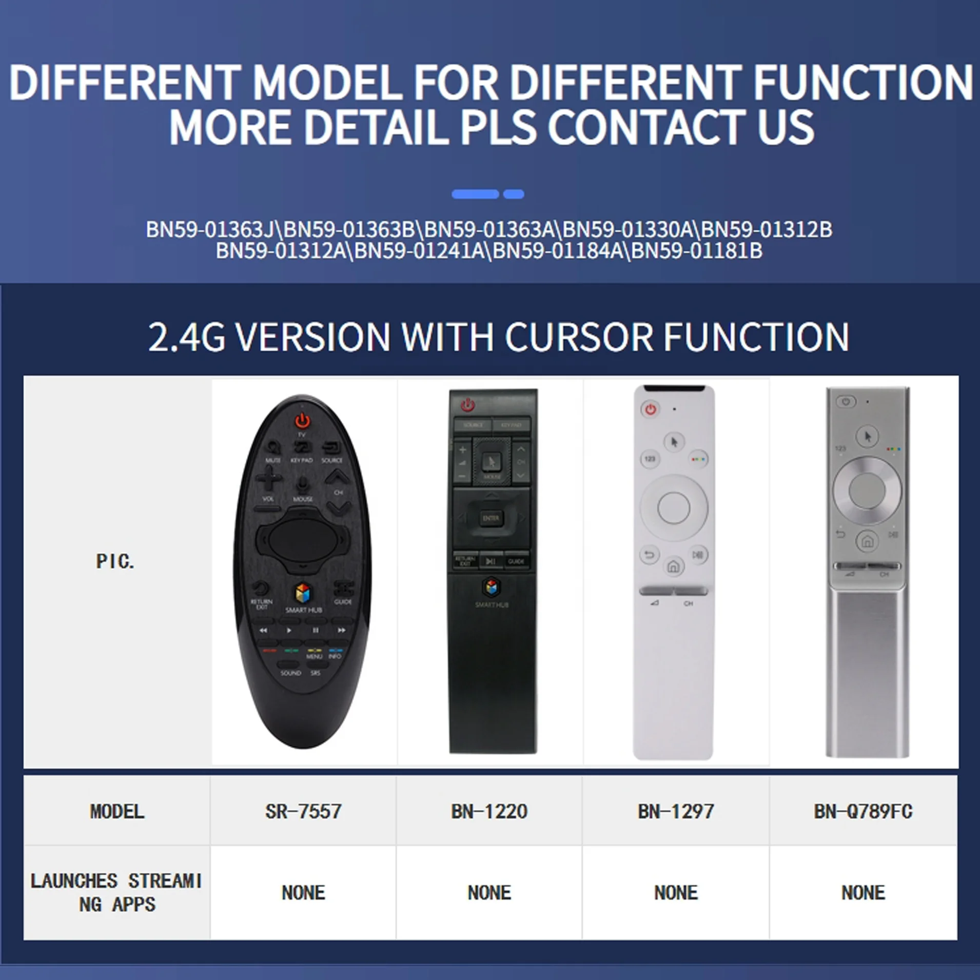SYSTO IR-1316 IR Version Replacement for Smart TV Remote BN59-01242A UA49KU7000W UA55KS8000W