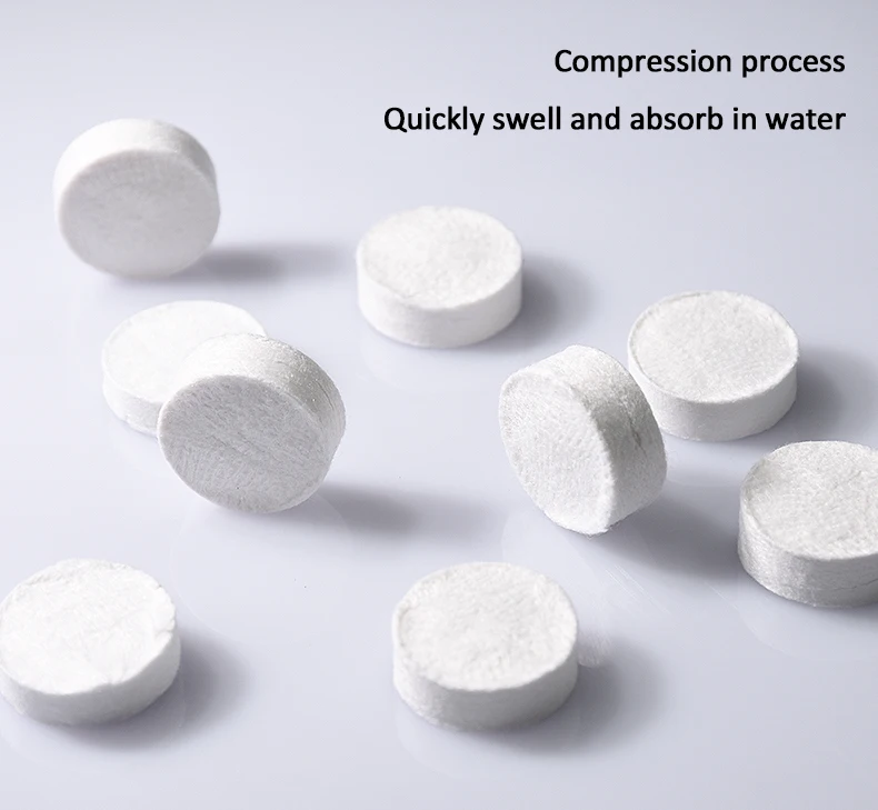 Factory Directly Face Mask Beauty Diy Compressed Skin Care Facial Mask Cotton Female Professional High Accept Sample 10000bags