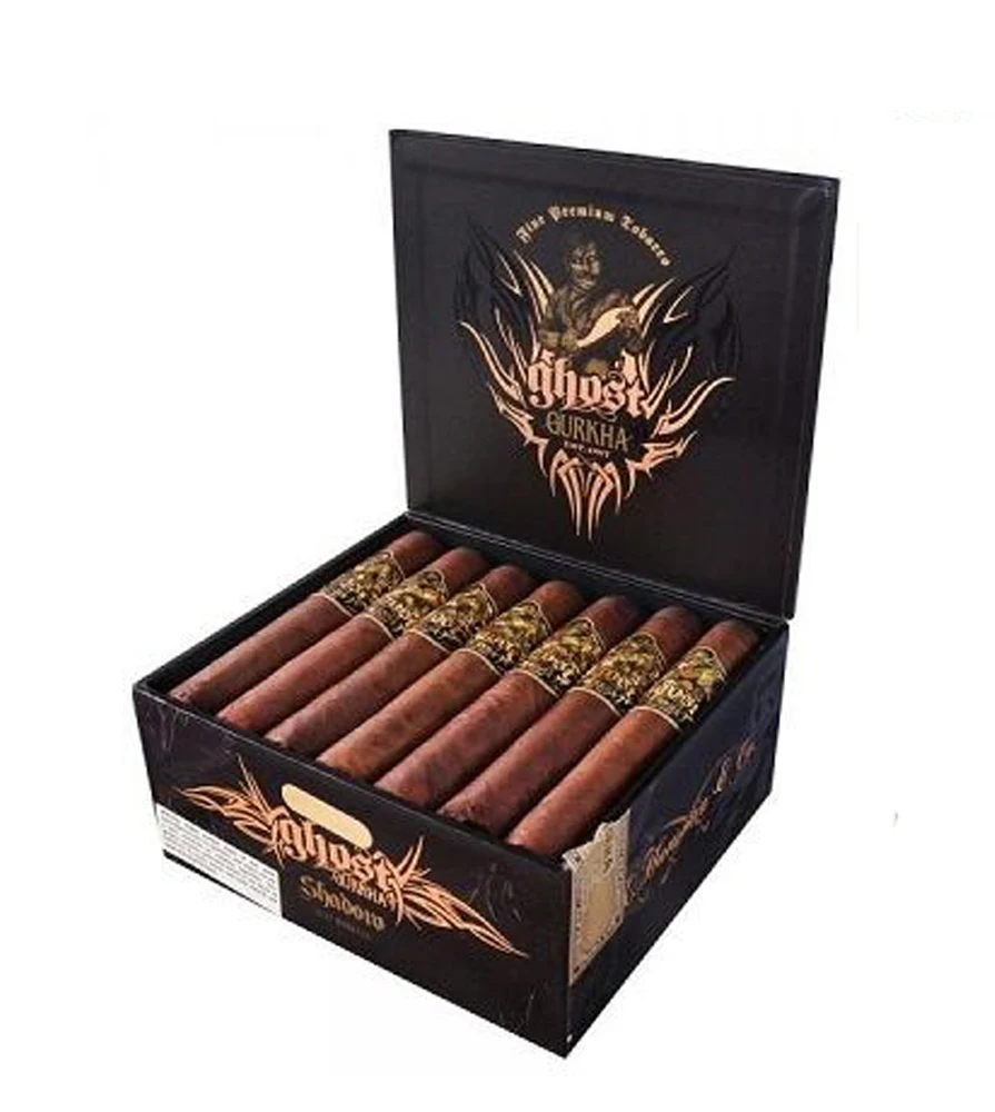 Custom cigar boxes with logo packaging paper gift box display for cigar kit tobacco box on sale