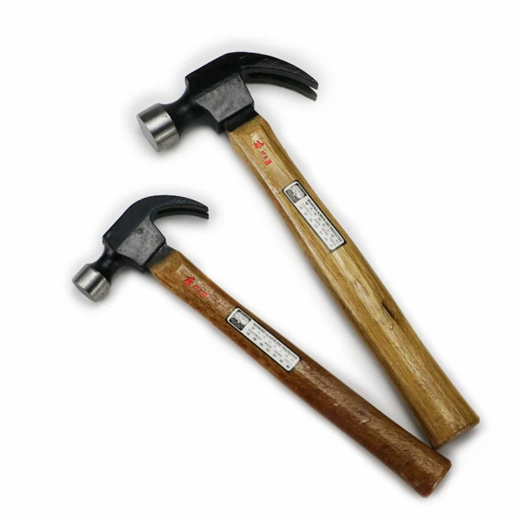 
16oz Factory Manufacturer Supply Claw Hammer Wooden Handle Multi Tool Duckbill Fitter Hammer Wood 08-AYJ050 111 MEI GAO 1 Pieces 