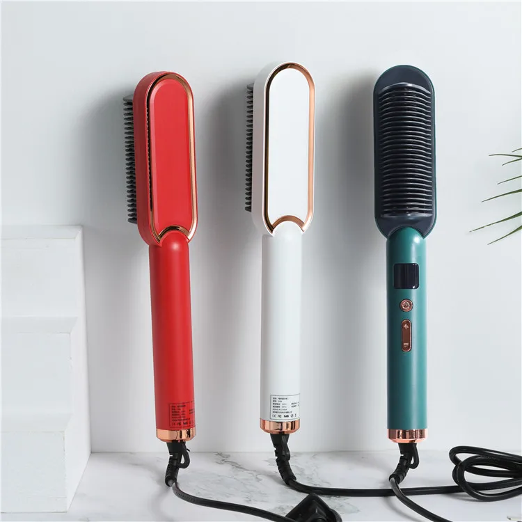  Intelligent Constant Temperature Hair Straightener And Curler 2 In 1 Professional Mini With