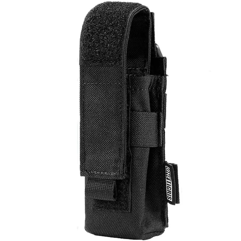 Custom 1000D Cordura Nylon Tactical Molle Flashlight Pouch Holster Holder