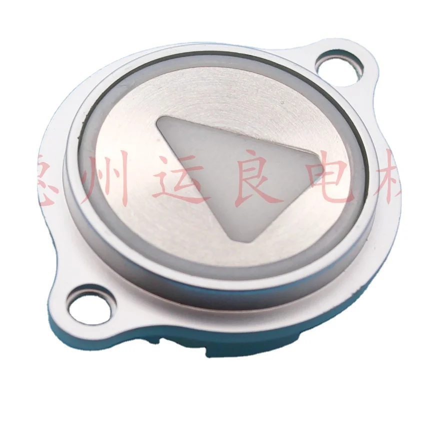 Оригинальные детали для лифта Kone кнопка KDS300 с ушной круглой кнопкой из нержавеющей