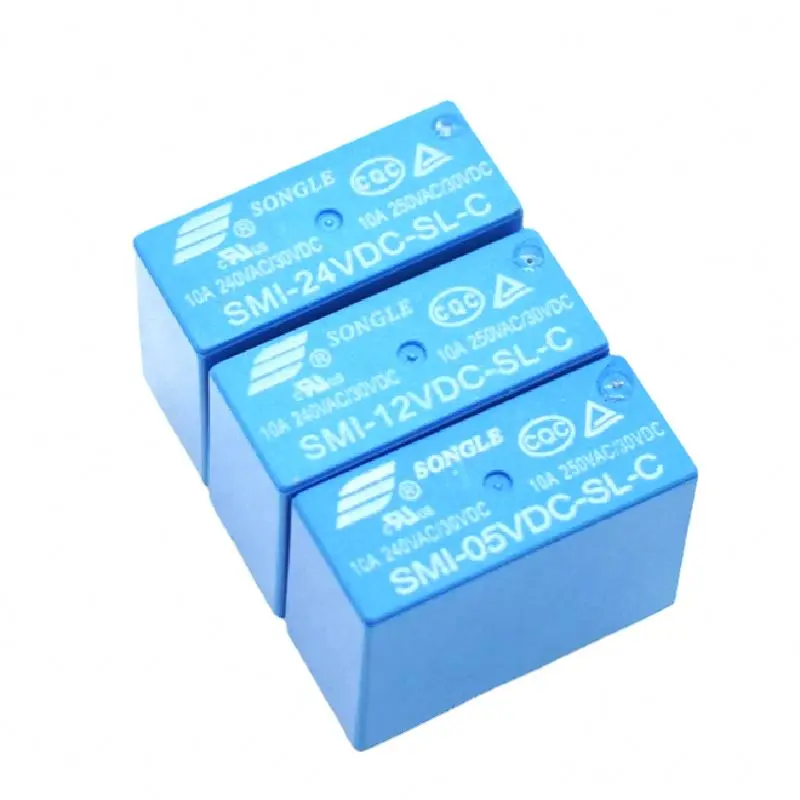 Hot selling Power Relays SMI-05VDC-SL-C SMI-12VDC-SL-C SMI-24VDC-SL-C 5V 12V 24V 10A DIP 5PIN original