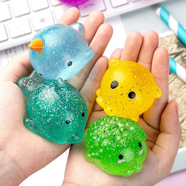 Высококачественная мягкая игрушка Mochi мини-игрушка животные сжимаемые игрушки для детей милый Сжимаемый Кот снятия стресса случайный