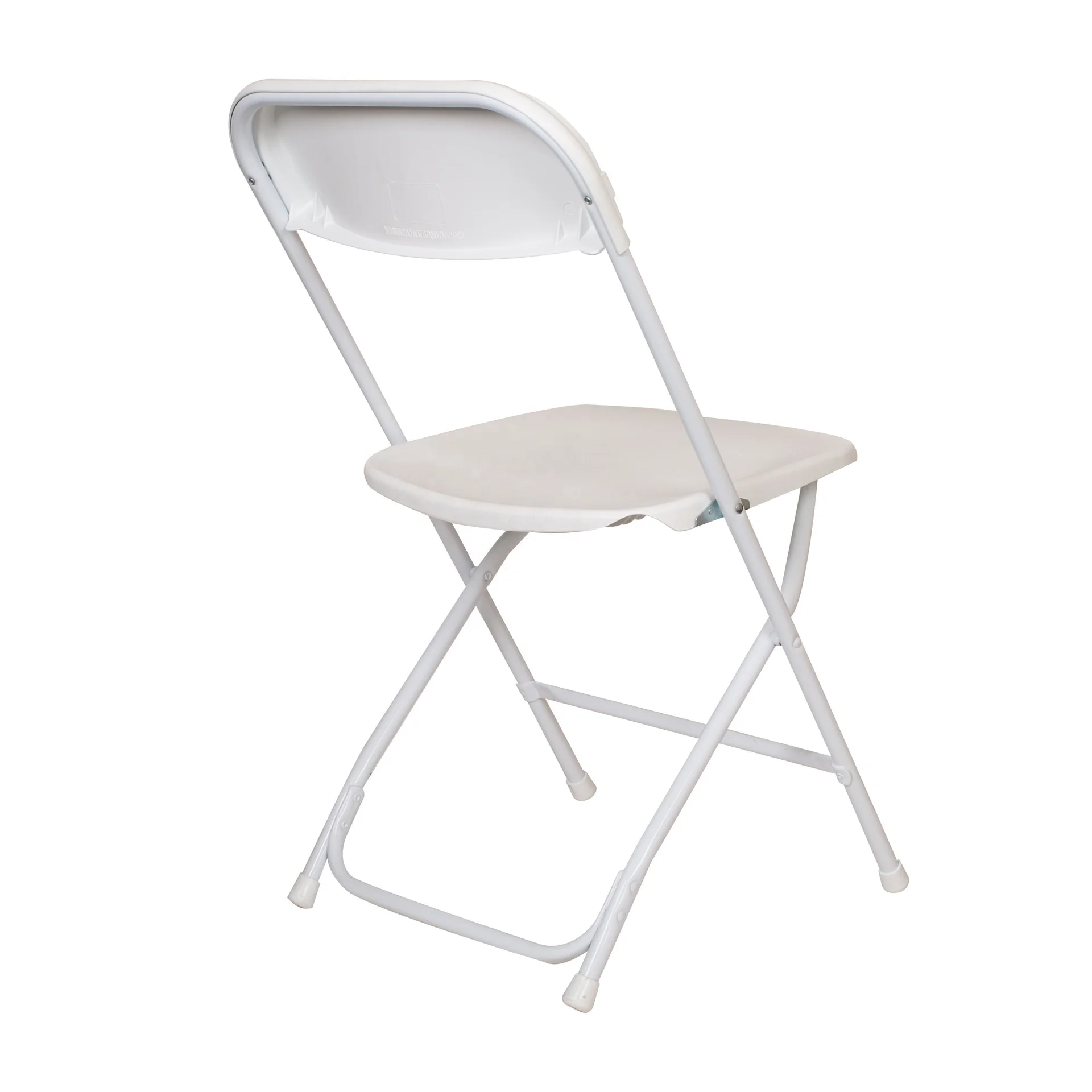 
Morezhome cheap wedding parties white plastic garden folding chairs with links 