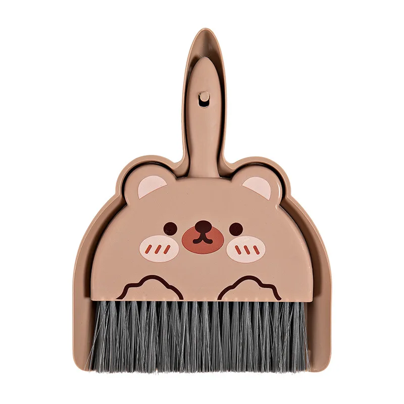 Cartoon dustpan Broom Dustpan set Broom Table cleaning brush Mini mini broom combination table sweep