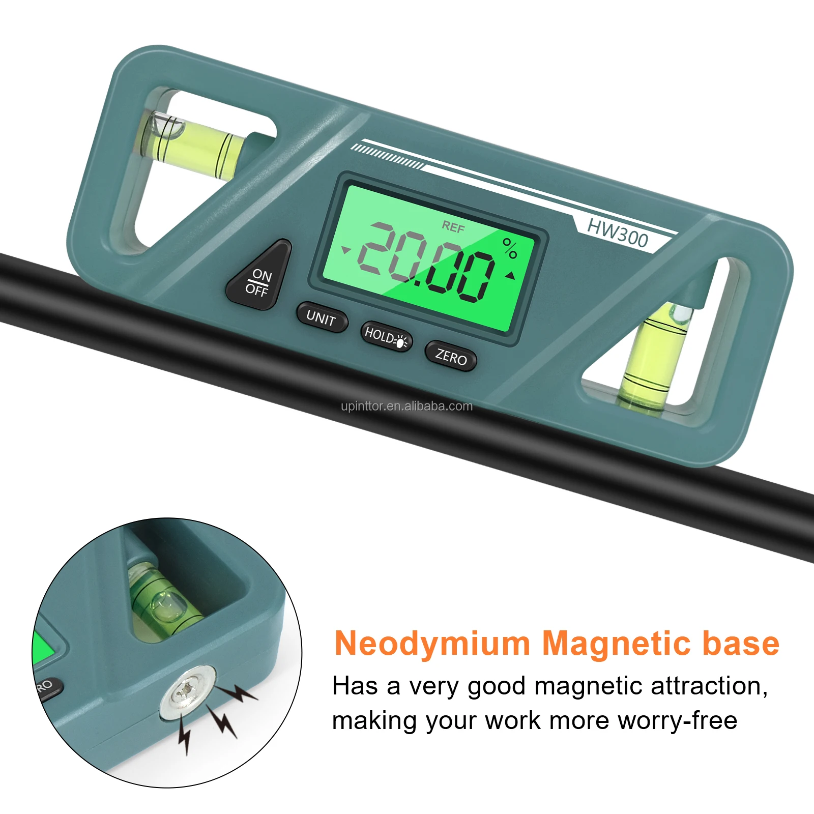 High Precision Spirit Level Ruler Digital Protractor Angle Finder Magnetic Base Goniometer Level Measuring Tools Inclinometer