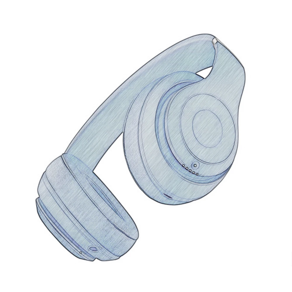 BT01 Finished Over Ear Stereo Headset Wireless Headphones Oem Headphone For Sony Beats Studio 3 Phones