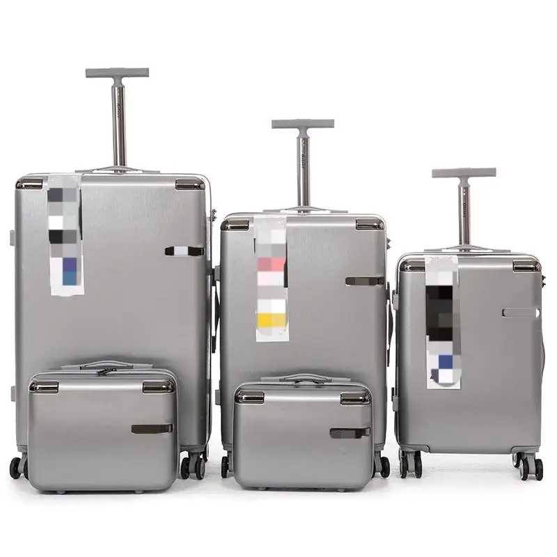 Большой Дорожный чемодан, легкий вес, переносной чемодан с твердым корпусом, чемодан на колесе с тяговым стержнем