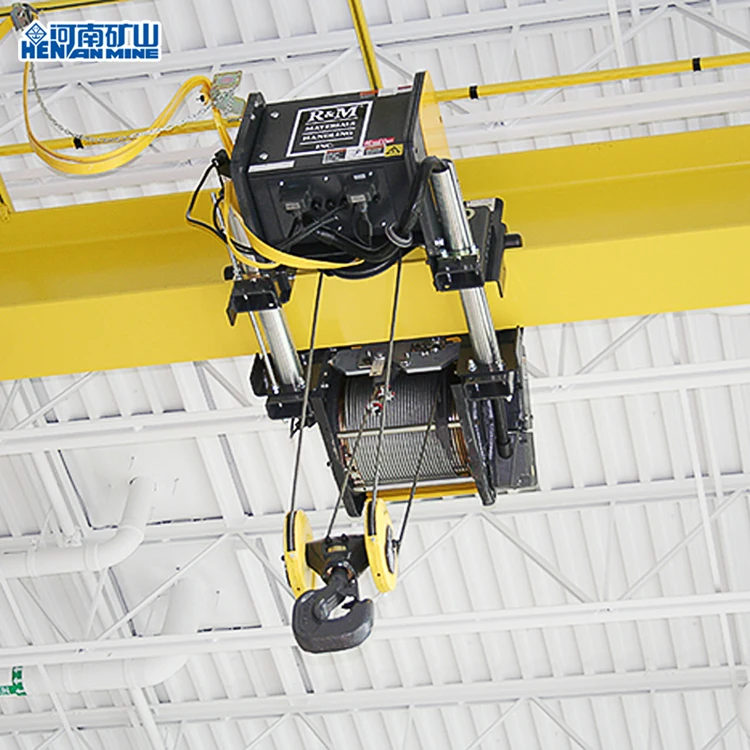 New style low headroom warehouse using single girder euro bridge crane 5ton 8 ton 10 ton