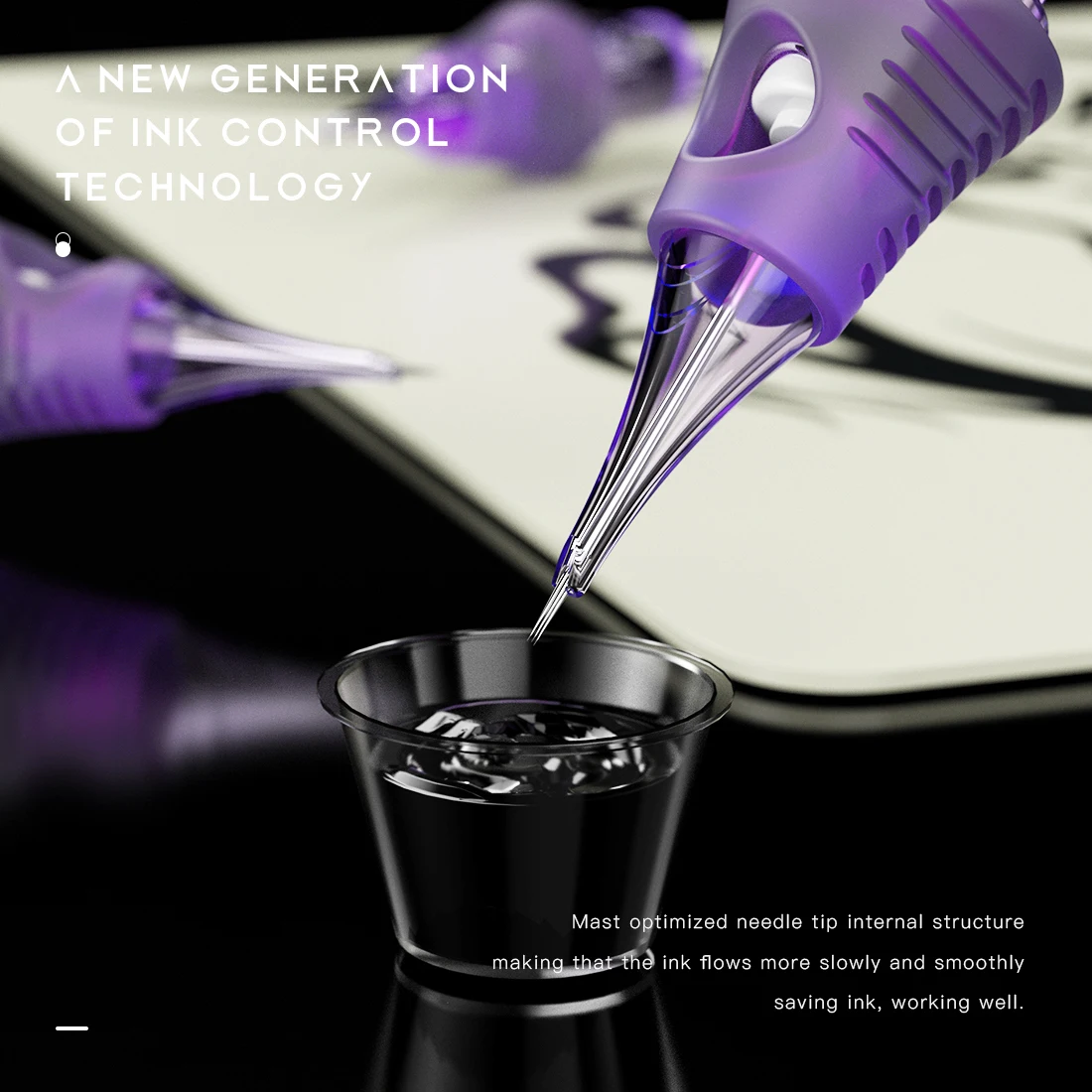 Mast Cyber Disposable Tattoo Permanent Needle Tips Tattoo Cartridge Needle Box Of 20