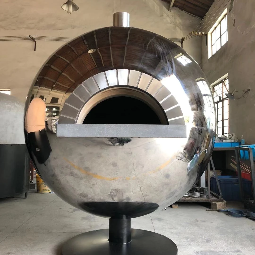 German outdoor gas/wood fired pizza kiln oven for sale with promotion price