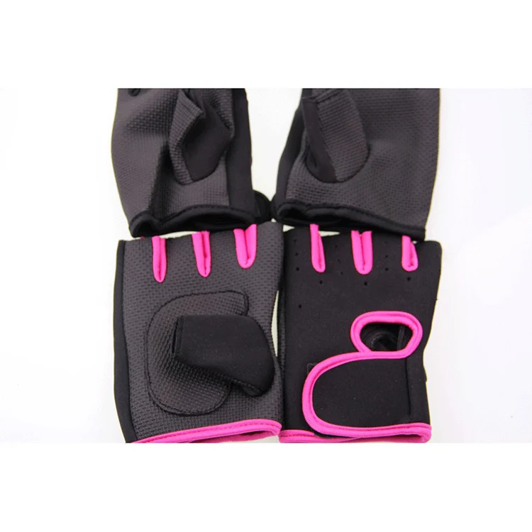 
Fitness anti-slip cycling gym half-fingered weightlifting gloves 