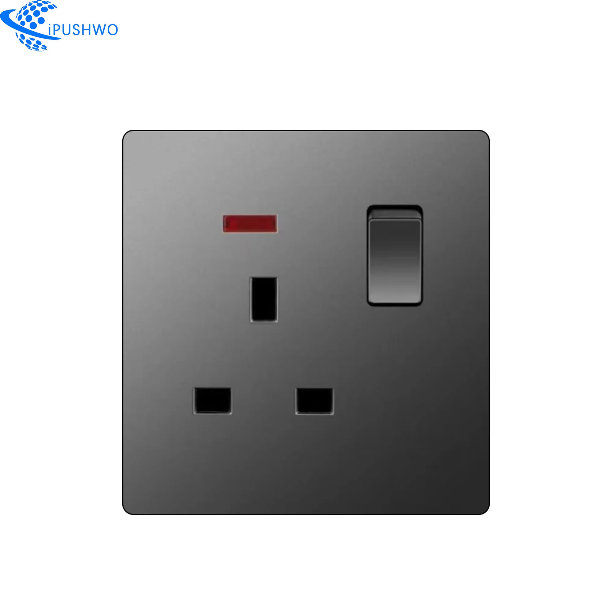 Italian Standard 4-way 3-way Dimmer Wall Switch Socket WiFi Zigbee Compatible French TV PC EU Max Voltage 250v Max Glass Home US