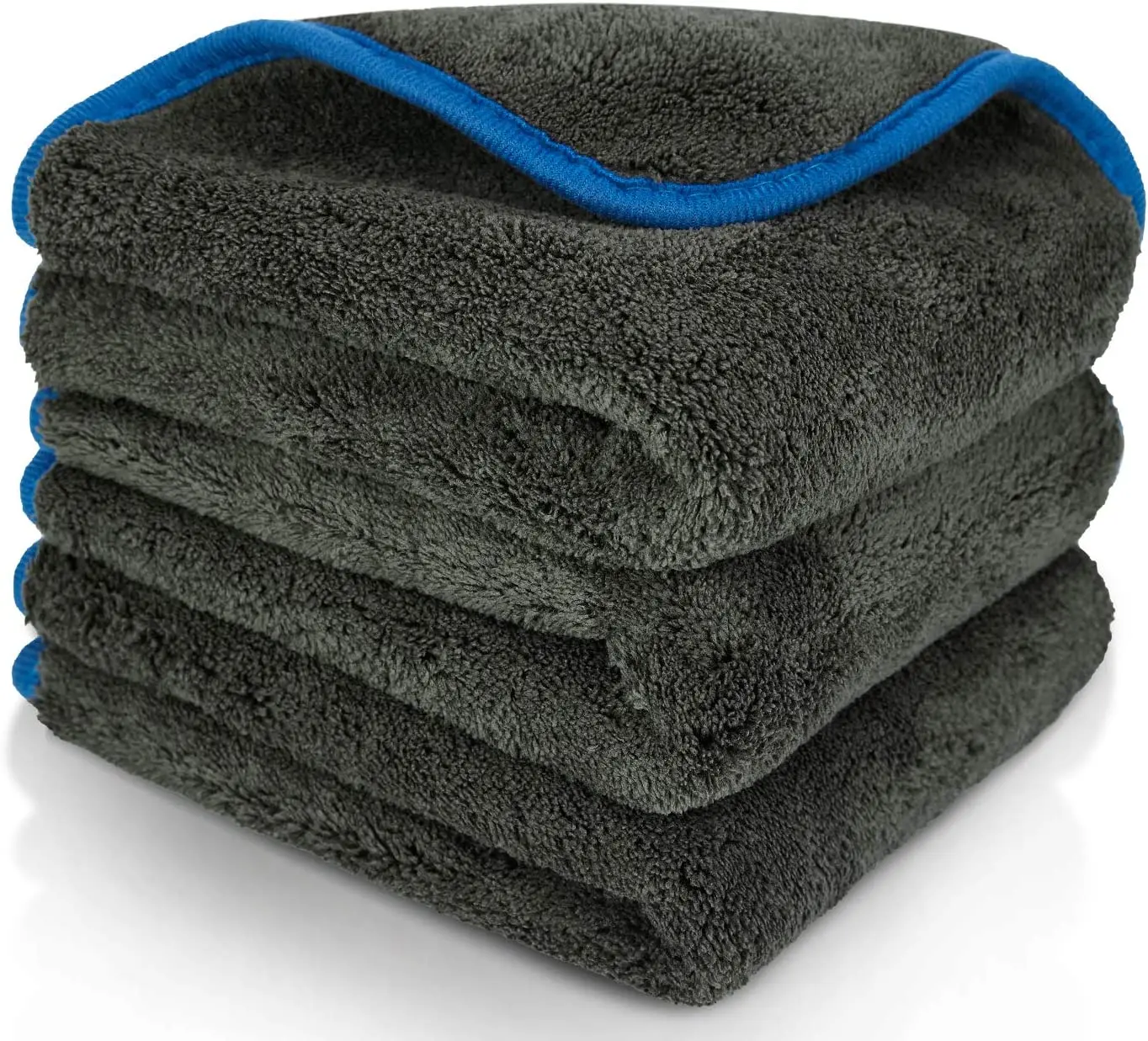 Premium Microfiber Towels 1200GSM Thick Car Drying Towel Microfiber Cleaning Cloth Rags for Cars