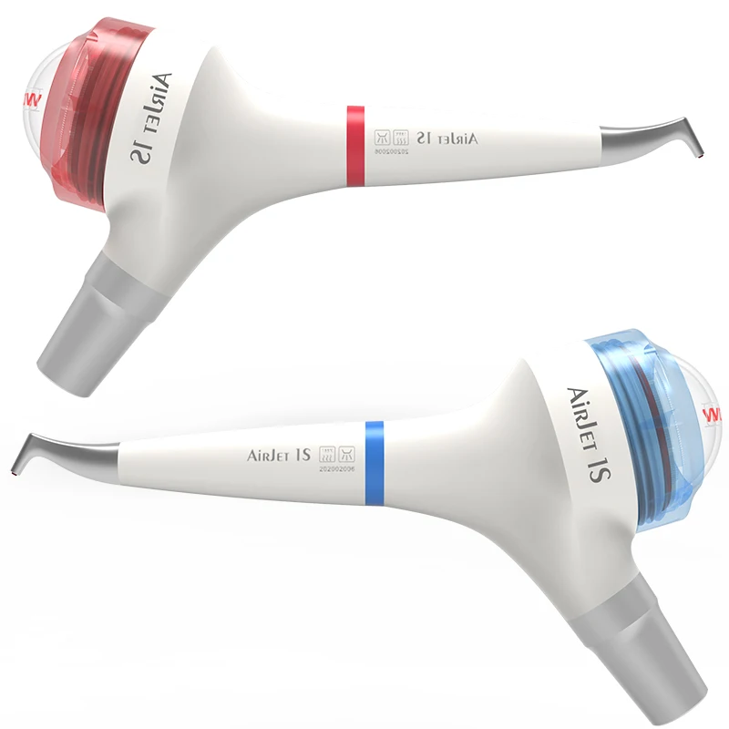 High Quality Dental Equipment 360 Degree Free Rotation Handle Dental Air Polisher Powder Jet Handpiece